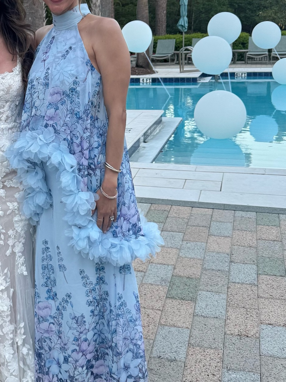 Elliatt Tulsi Floral Gown - Picture 3 of 3